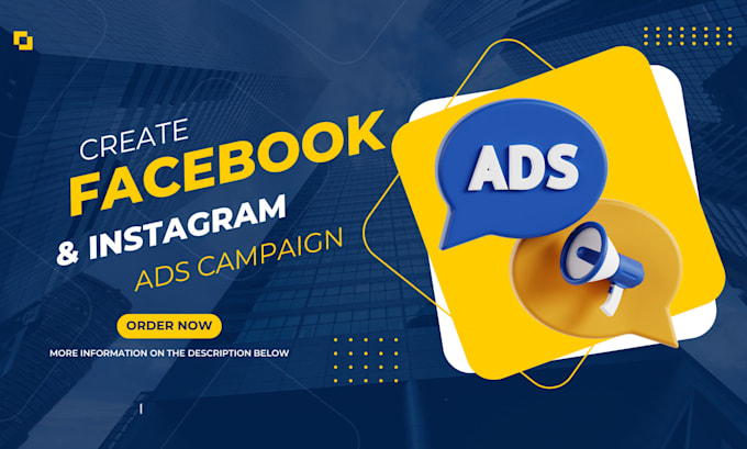 Gig Preview - Create or run facebook ads,instagram ads and google ads campaign