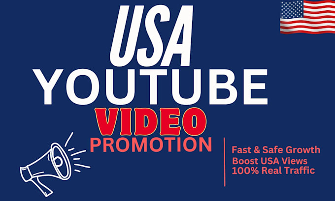 Gig Preview - Do promote your youtube video to go viral in the USA