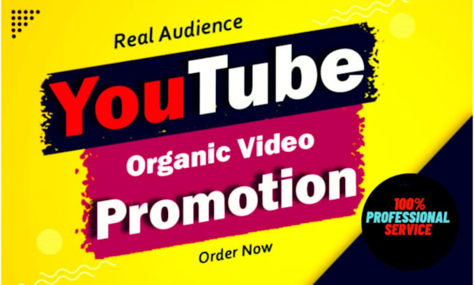 Gig Preview - Do super fast organic youtube video promotion