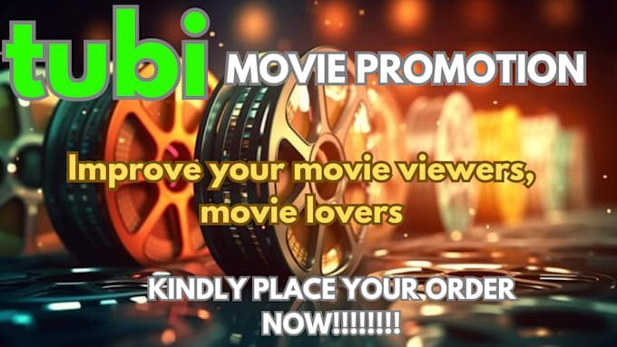 Bestseller - promote your movie on tubi organically to boost viewership and engagement