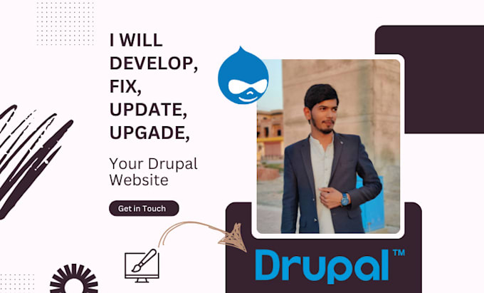 Gig Preview - Develop, fix, update or upgade, your drupal website