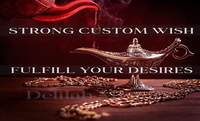 Gig Preview - Cast powerful custom wish spell for any situation and make your wish come true