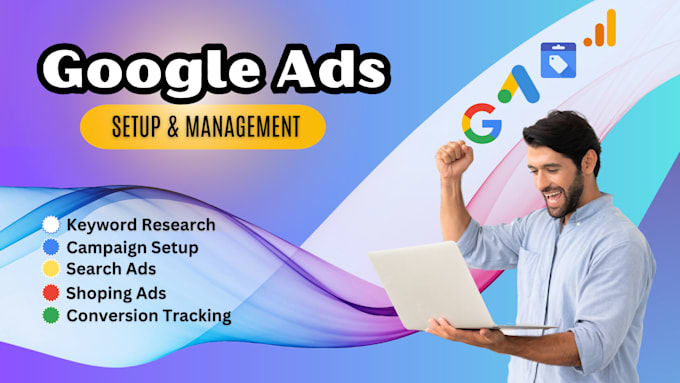 Gig Preview - Audit research and setup your google ads PPC campaign