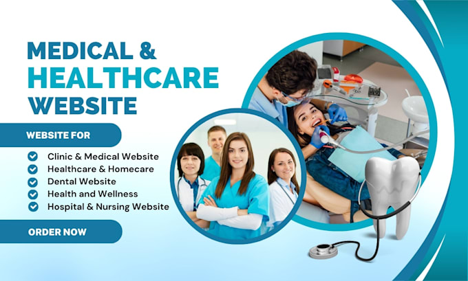 Gig Preview - Design medical, healthcare, dental, and clinic website