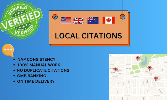 Bestseller - do top usa local citation uk gmb seo ranking directory submission