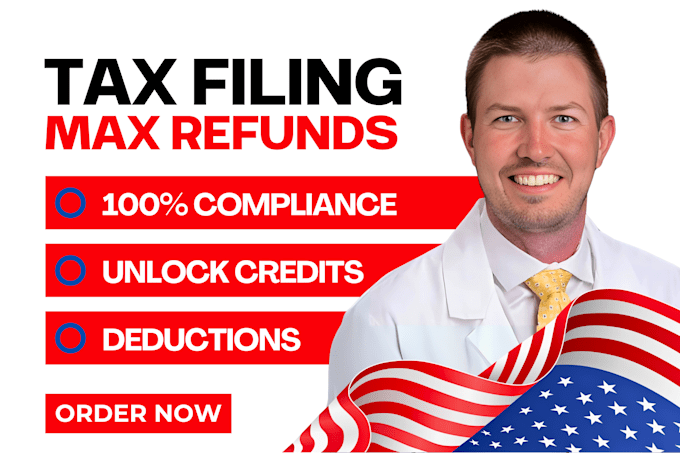 Bestseller - minimize your US tax filings 1040 1065 1120 returns