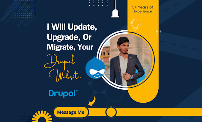 Gig Preview - Update, upgrade, or migrate, your drupal website