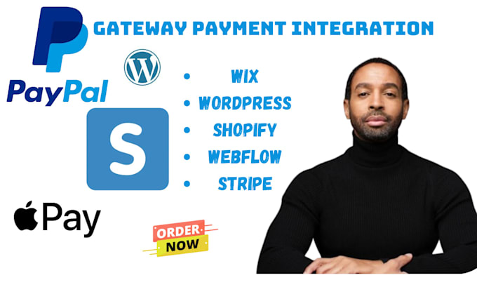 Gig Preview - Create and integrate verified shopify payment gateway stripe paypal square wise