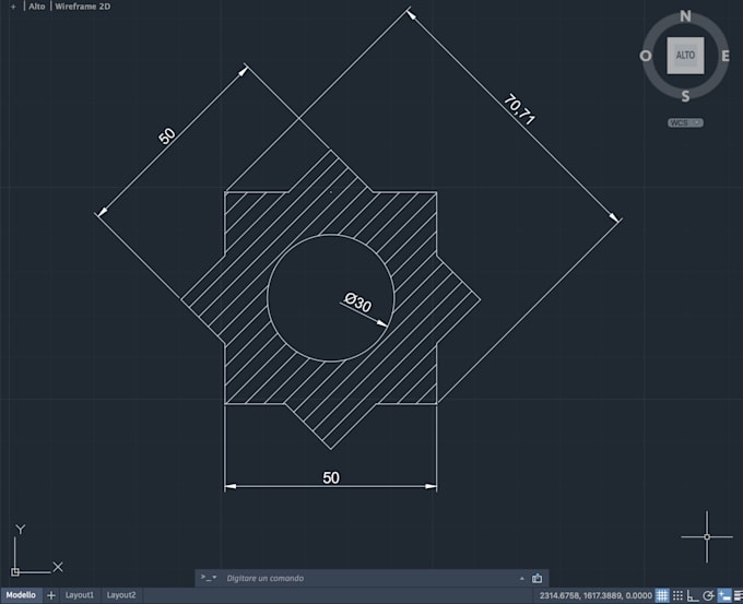 Gig Preview - Realizzo disegni 2d con autocad