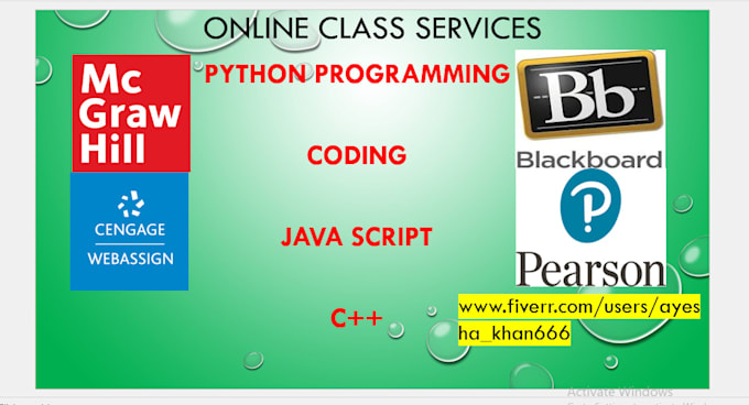 Gig Preview - Do python programming and coding class