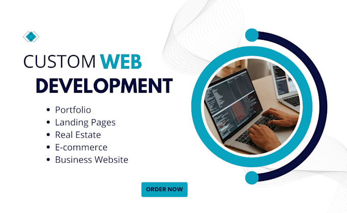 Gig Preview - Create website for portfolio landing page business e commerce