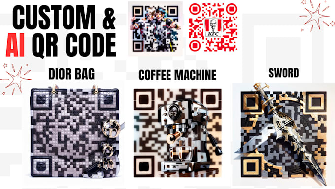 Gig Preview - Design custom qr codes that stand out and fit your needs