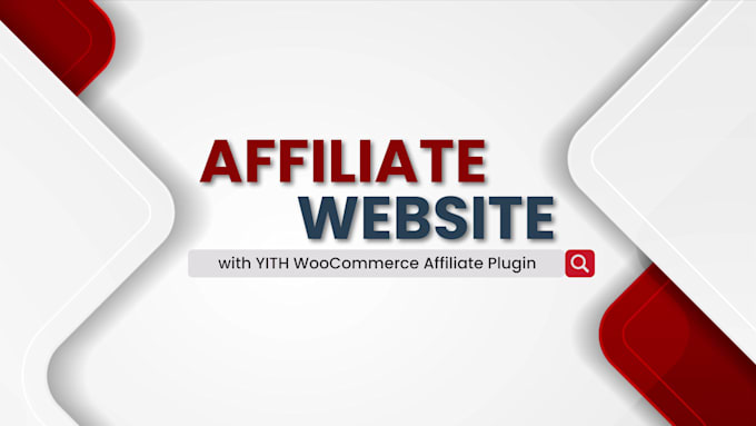 Gig Preview - Build affiliate marketing website using yith woo commerce affiliate plugin