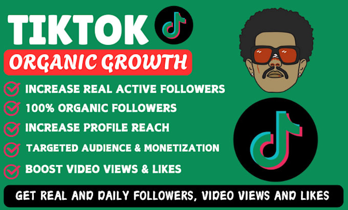 Gig Preview - Be tiktok manager grow organic followers, do monetization, promotion