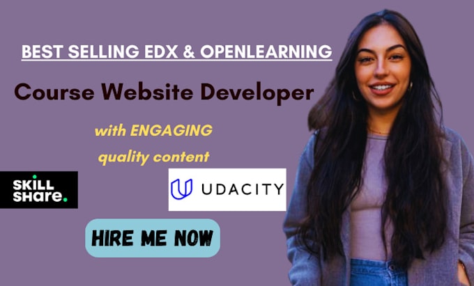 Gig Preview - Create best selling skillshare and udacity course content with engaging designs