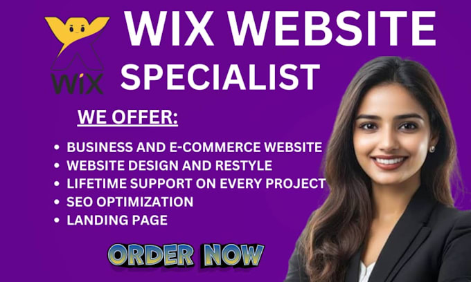 Gig Preview - Wix website redesign wix website design wix website redesign wix redesign