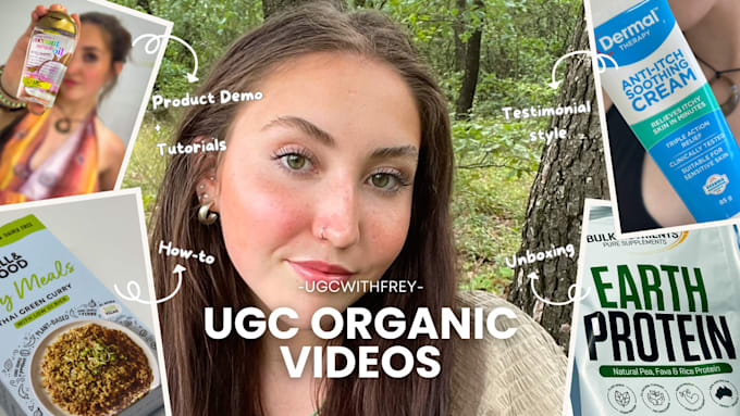 Gig Preview - Create organic ugc videos for tiktok or instagram