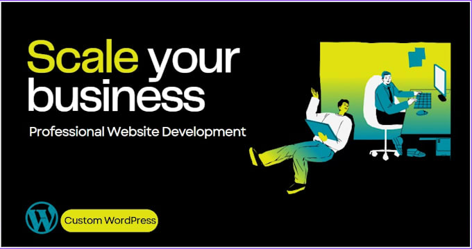 Gig Preview - Design a custom, responsive wordpress website for your business