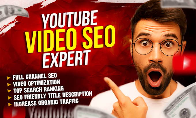 Gig Preview - Do monthly youtube video SEO for your channel and channel optimization