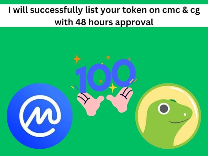 Gig Preview - Do coinmarketcap token listing fasttrack coinmarketcap coin listing cmc listing