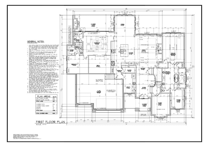 Gig Preview - Draft full city permit residential blueprints in autocad or revit