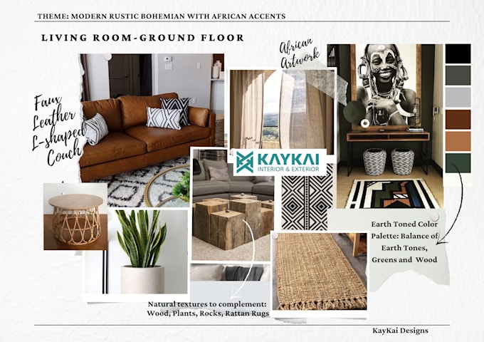 Gig Preview - Design stunning interior décor mood boards