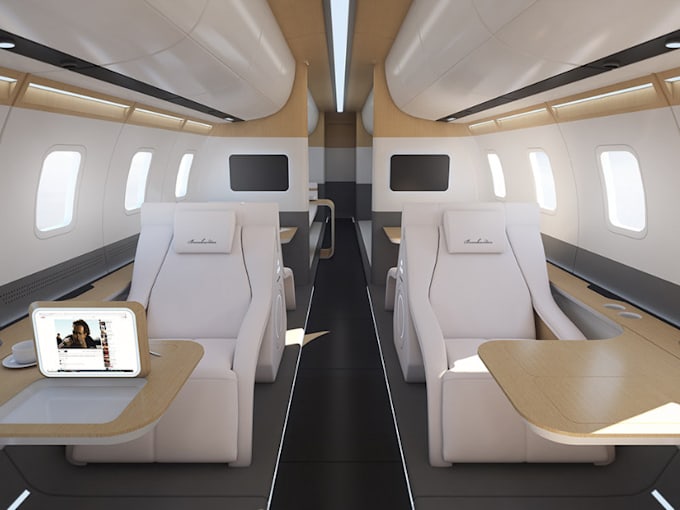 Bestseller - do professional 3d private jet animation, airplane animation 3d helicopter