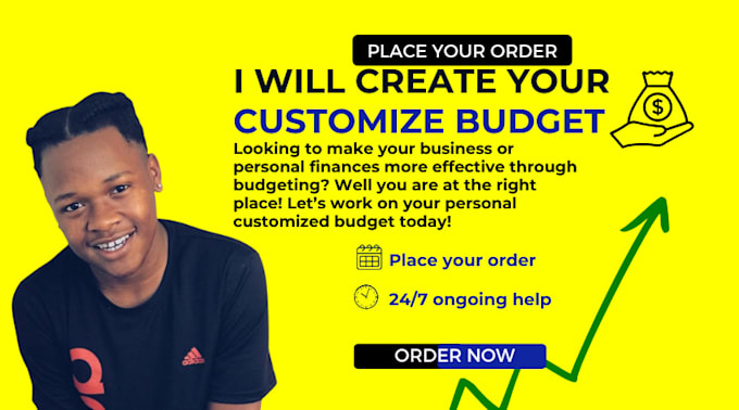 Gig Preview - Create a customized budget tracker for personal use