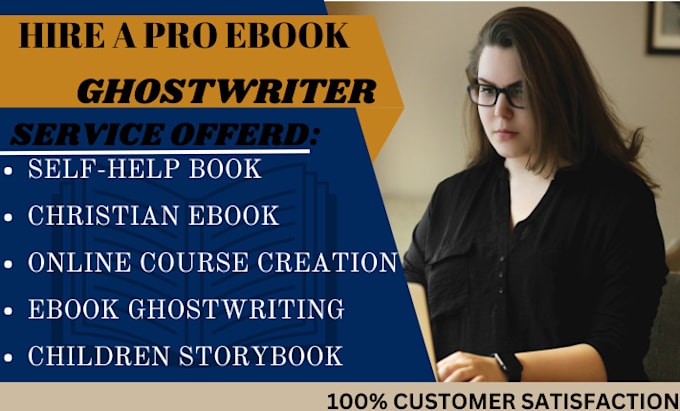 Gig Preview - Professional nonfiction ebook ghostwriter and KDP book specialist