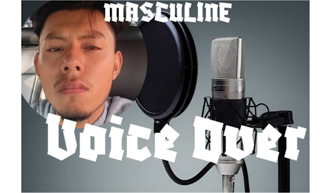 Gig Preview - Do deep raspy masculine voice for your ads or videos