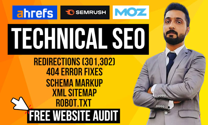 Gig Preview - Do technical optimization, xml sitemap, schema markup, robot txt, redirections