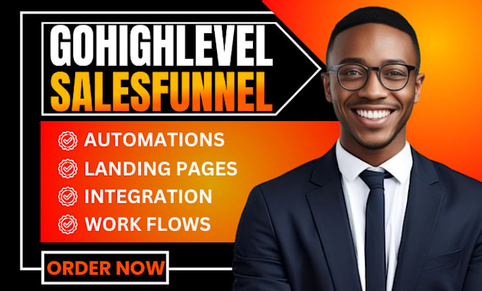 Gig Preview - Gohighlevel email marketing gohighlevel website funnel builder sales funnel site