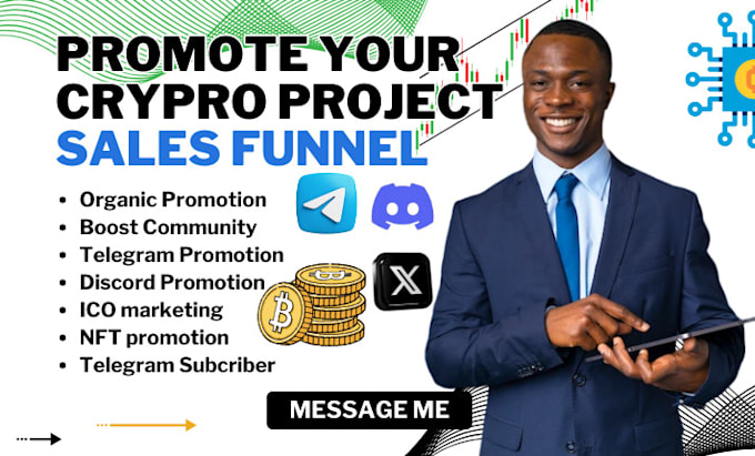 Gig Preview - Setup sales funnel for crypto nft project pump fun sui sol memecoin presale