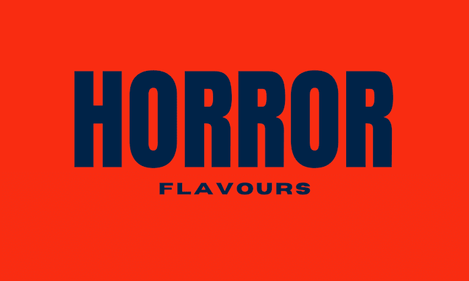 Bestseller - design horror flavour artistic template for you