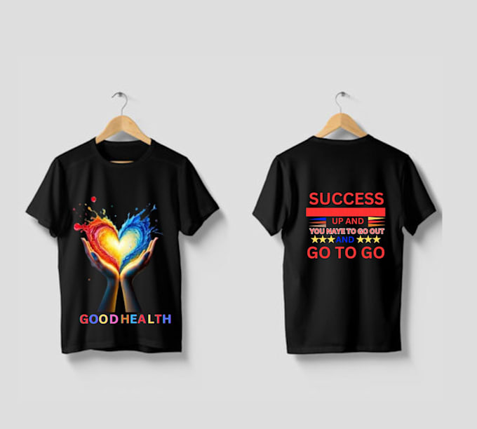 Gig Preview - T shirt design and graphic t shirt within 24 hrs