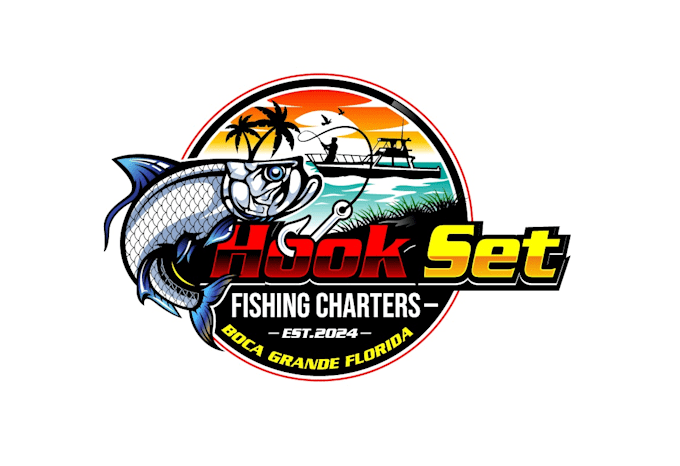 Bestseller - create high quality and beautiful fishing logo design