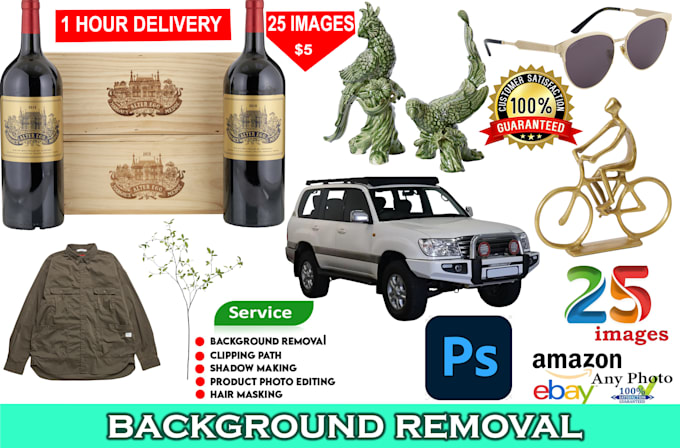 Bestseller - do background removal and clipping path service just 2 hours