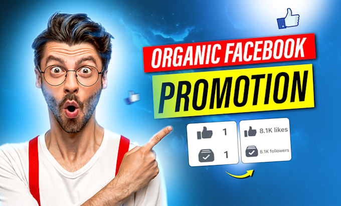 Gig Preview - Grow facebook page following, promote your business fast organically