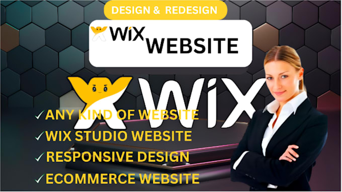 Gig Preview - Build or revamp your wix website or wix studio, including figma to wix