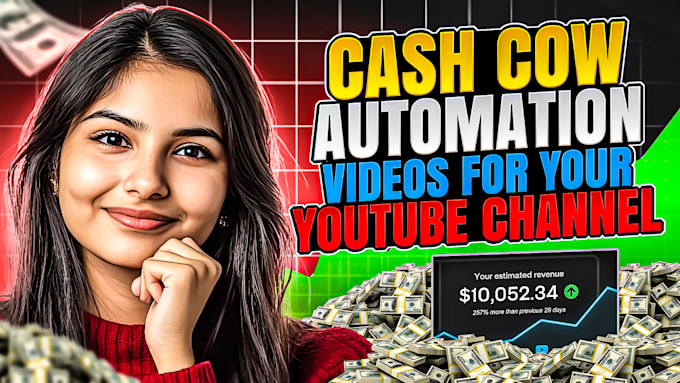 Gig Preview - Create best cash cow youtube videos