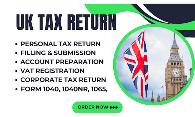 Gig Preview - Do UK company accounts, company house and tax returns to hmrc