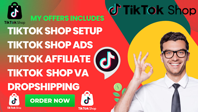 Gig Preview - Setup USA tiktok shop, tts virtual assistance, tts management and dropshipping