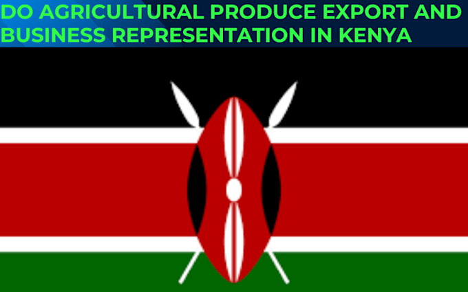 Gig Preview - Do agricultural produce export and business representation in kenya