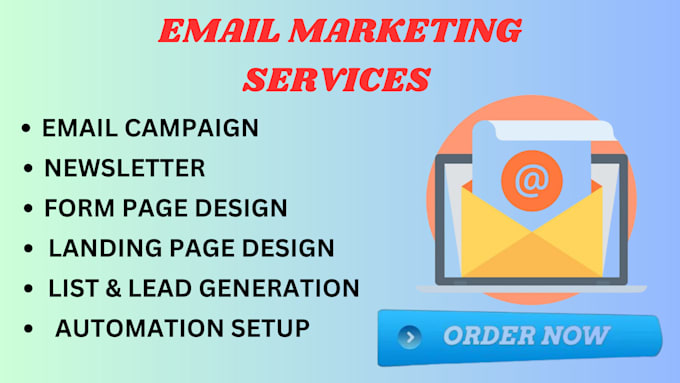 Gig Preview - Create email marketing campaigns and services to boost sales