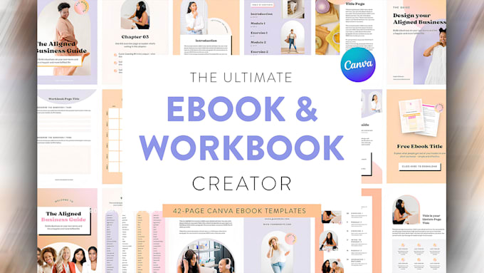 Gig Preview - Design stunning canva ebooks, workbooks, and lead magnets