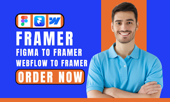 Bestseller - design framer landing page website, figma to framer, migrate webflow to framer