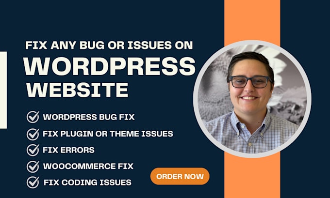 Gig Preview - Fix wordpress issues bug critical error, elementor pro, divi website expert help