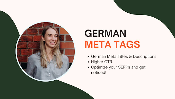 Gig Preview - Write high quality german SEO meta titles and descriptions