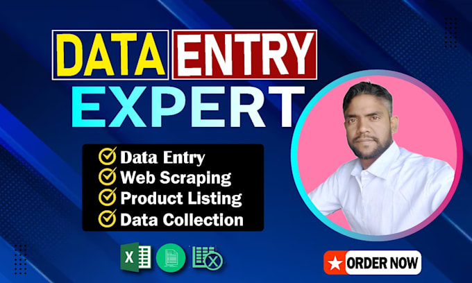 Bestseller - do data entry, e commerce, data, web research perfectly