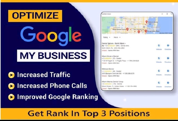 Gig Preview - Optimize google my business profile for gmb ranking and local SEO